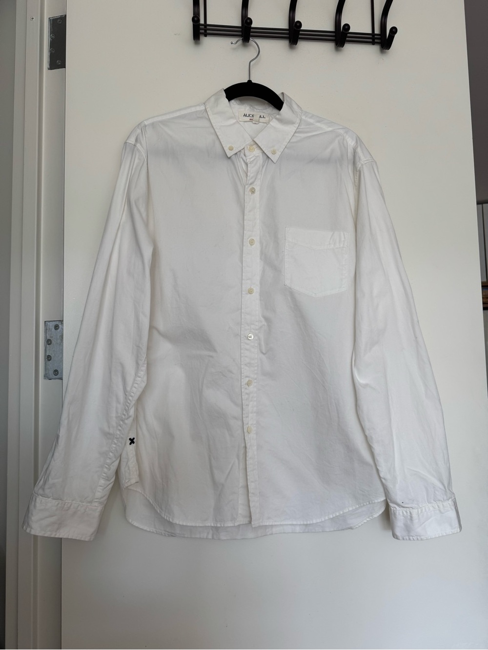 Alex Mill Men’s Wash & Go Cotton Button-down Shirt - XL